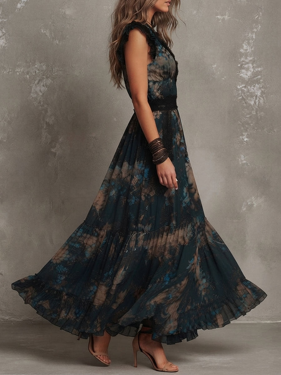 Gillian | Floral Tiered Maxi Dress