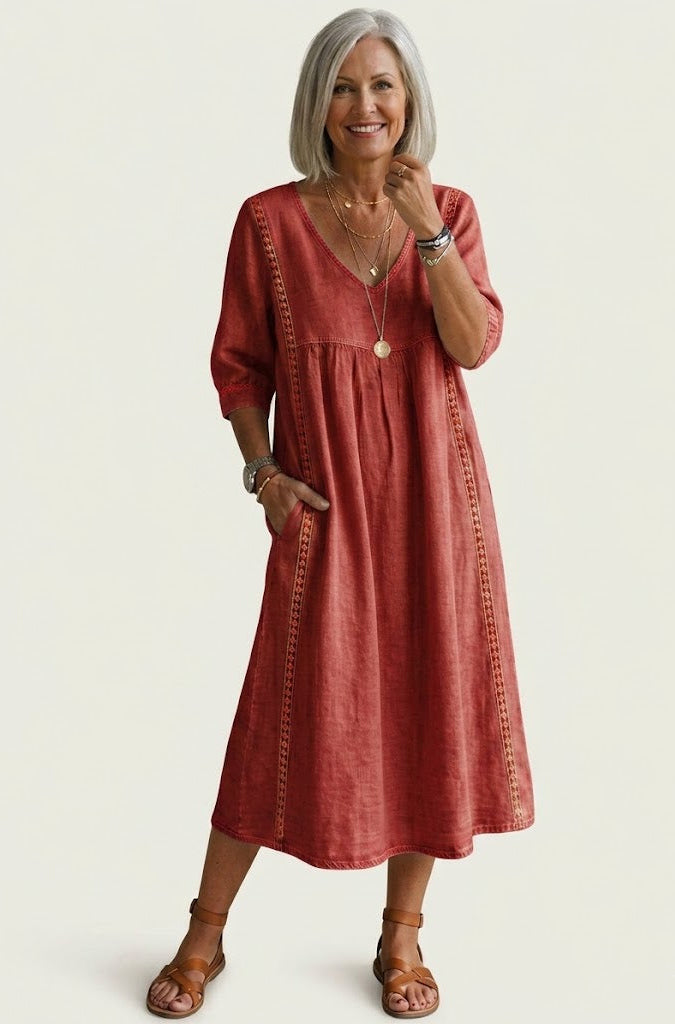 Juliette™ | A-Line Maxi Dress