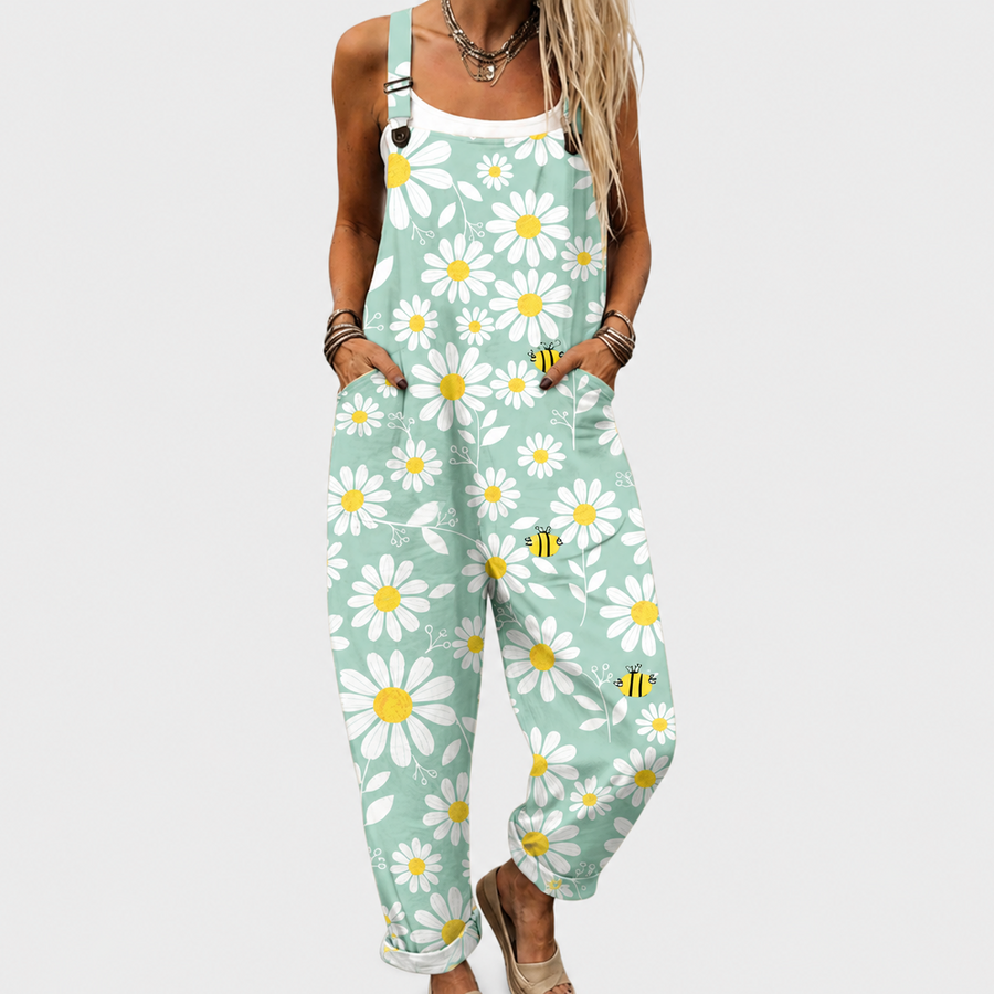 Charlotte | Printed Wide-Leg Jumpsuit