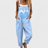 Daphne | Printed Wide-Leg Jumpsuit