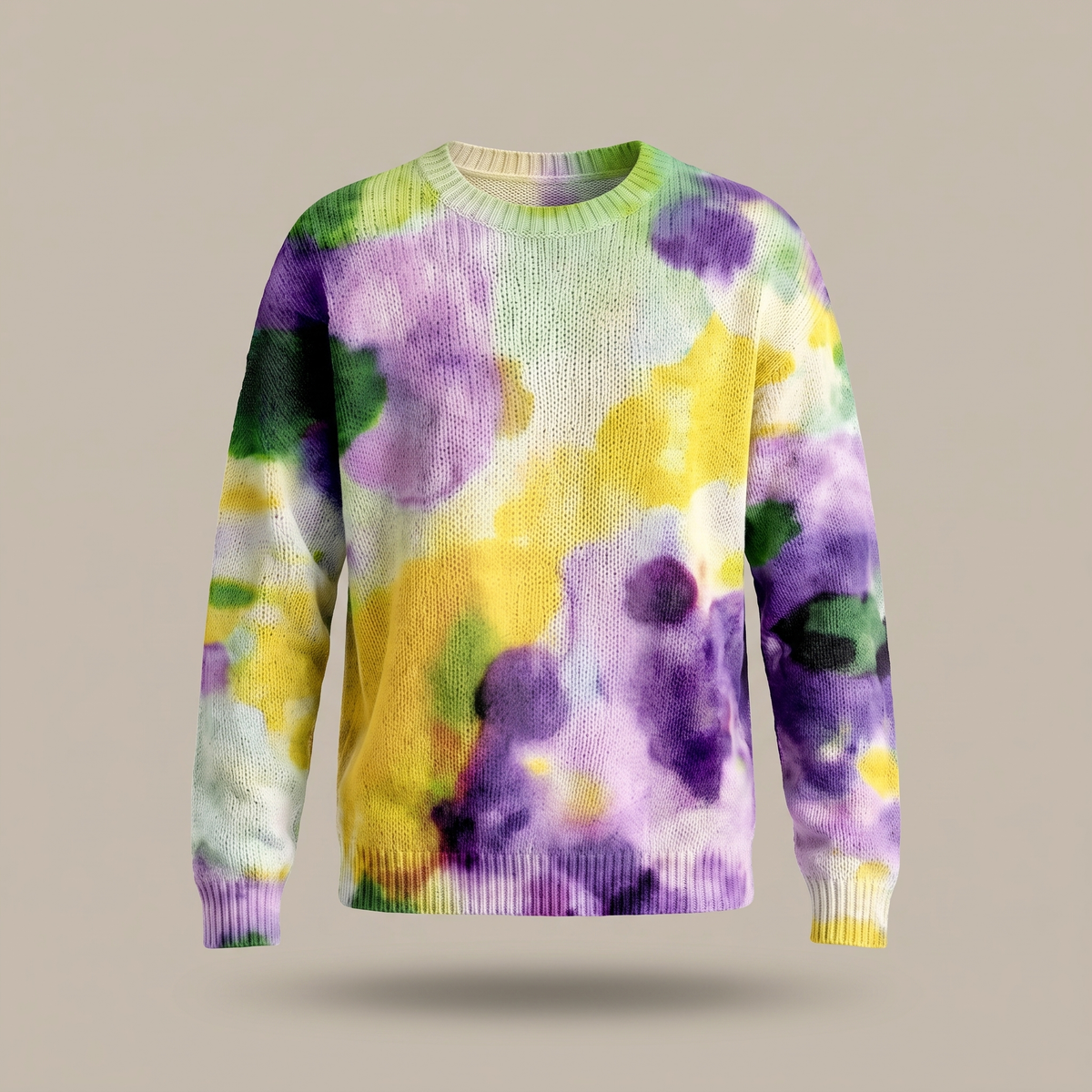 Violetta | Tie-Dye Floral Sweater