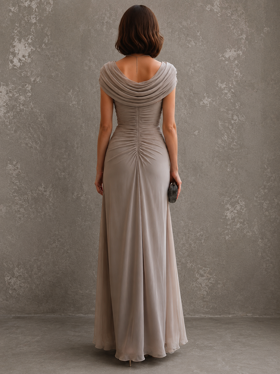 Jilliann | Women's Draped Maxi Dress