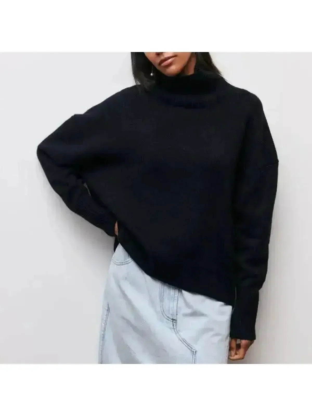Mia | Cozy Oversized Turtleneck Sweater