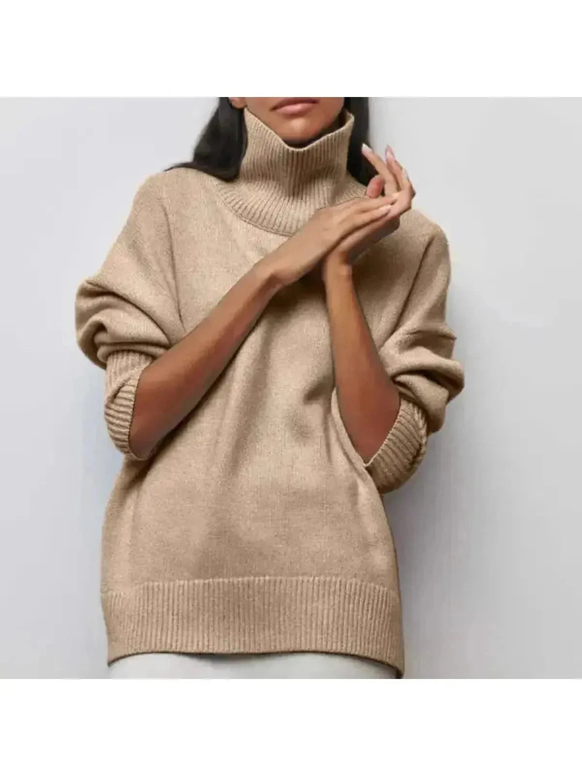 Mia | Cozy Oversized Turtleneck Sweater