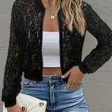 Colette | Lace Crop Jacket