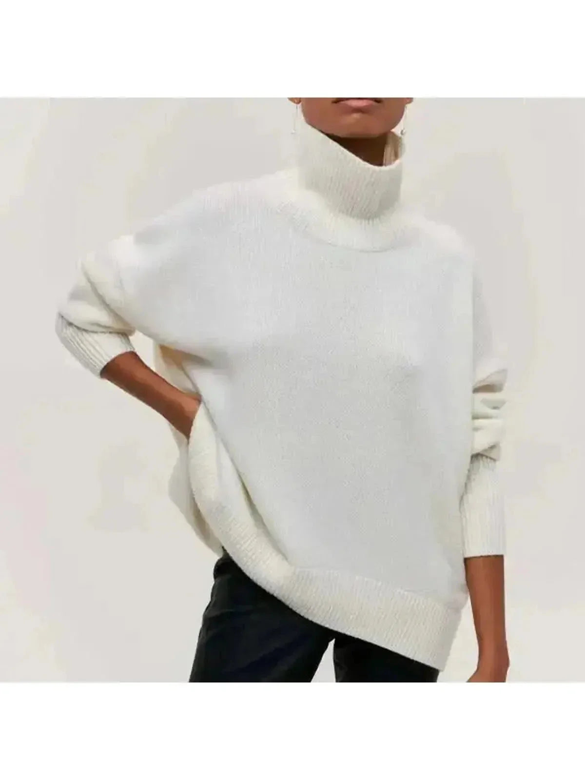 Mia | Cozy Oversized Turtleneck Sweater