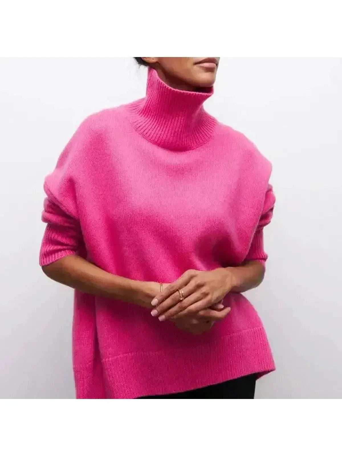 Mia | Cozy Oversized Turtleneck Sweater