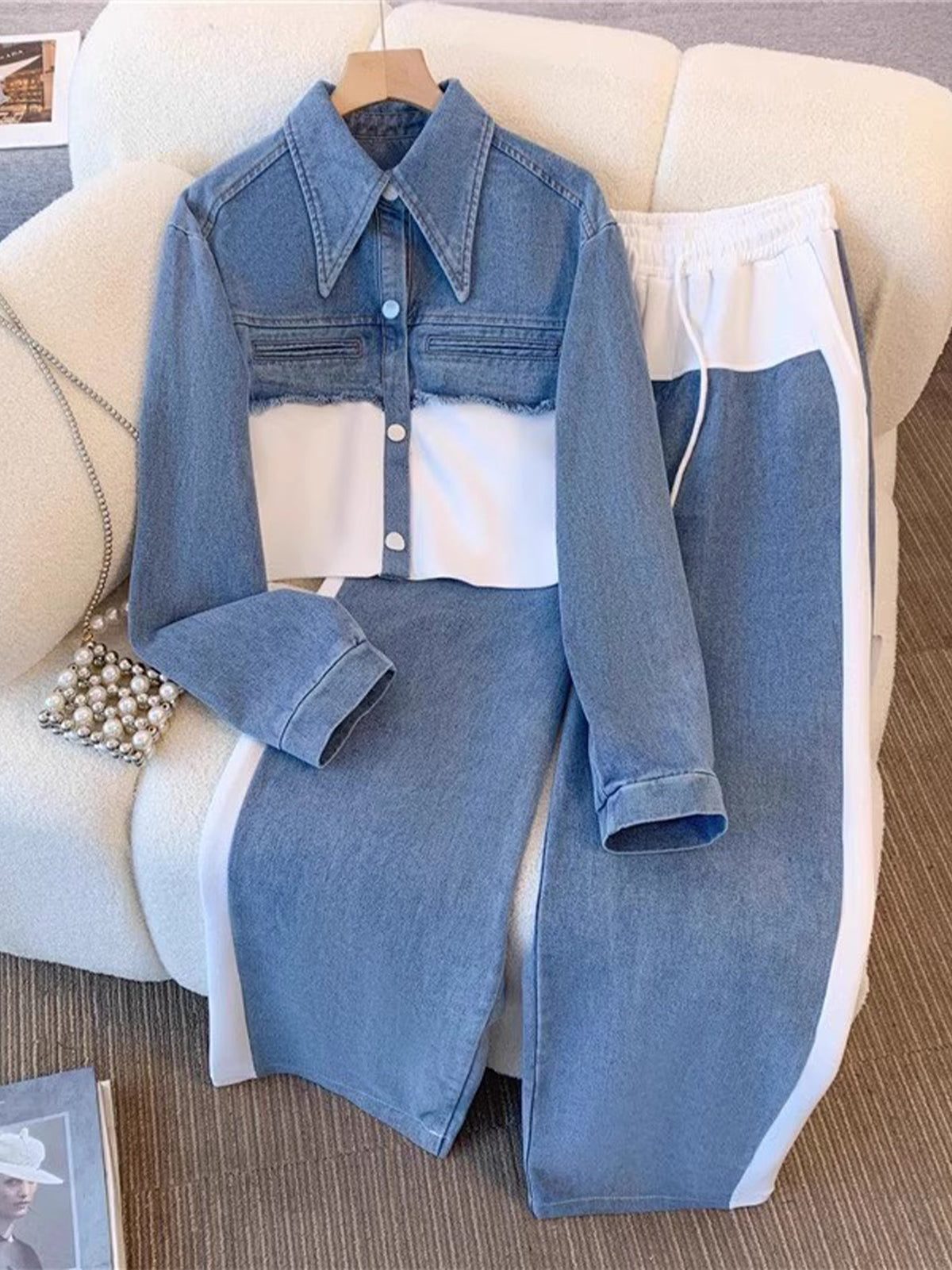 Holbrook | Cropped Jacket Set