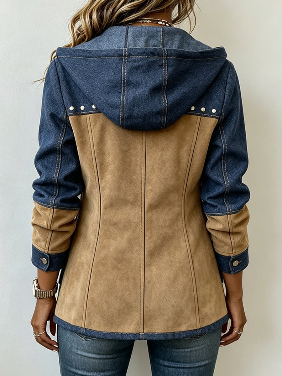 Dakota | Patchwork Hooded Jacket