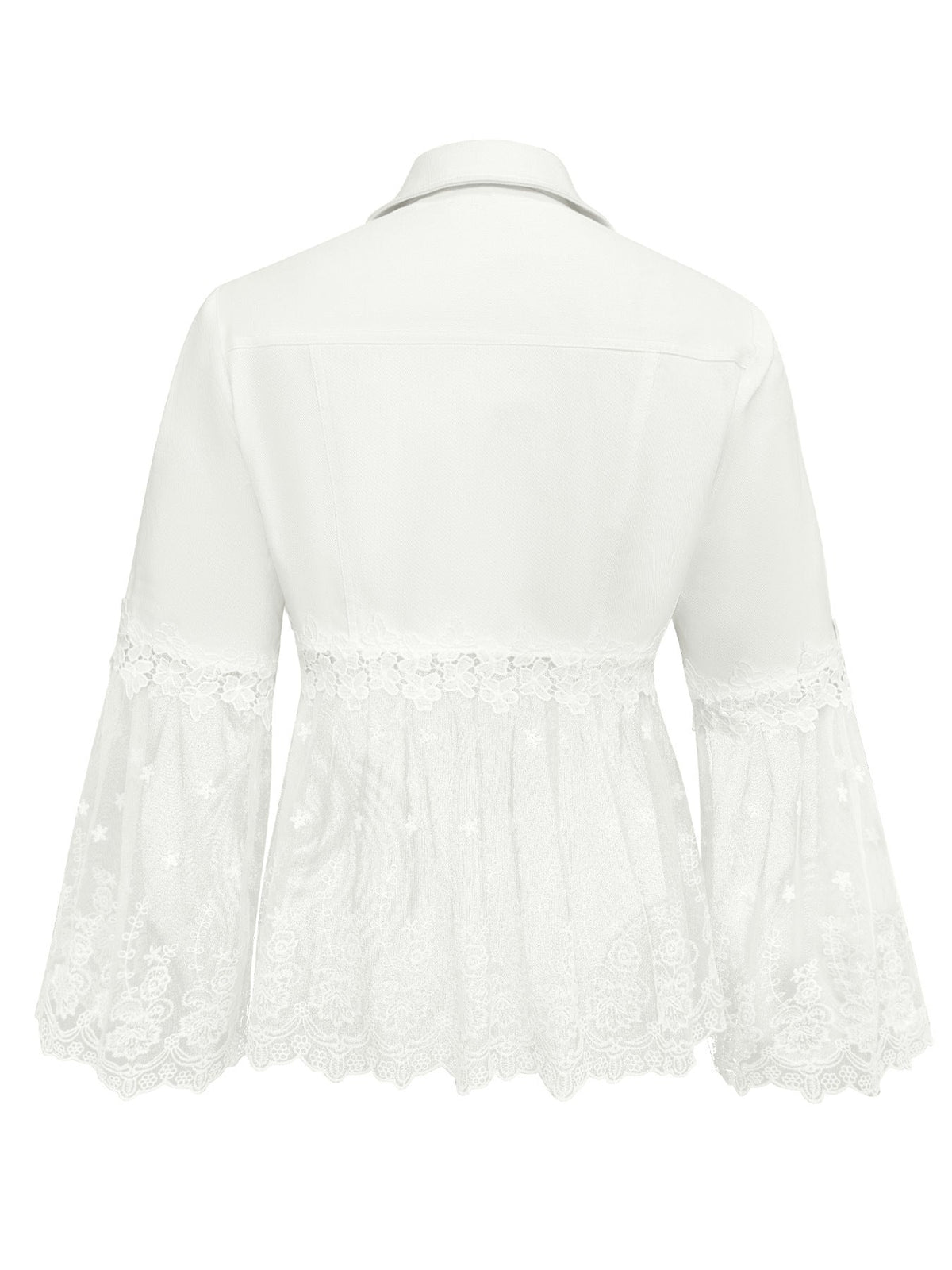 Marielle | Lace-Trim Jacket