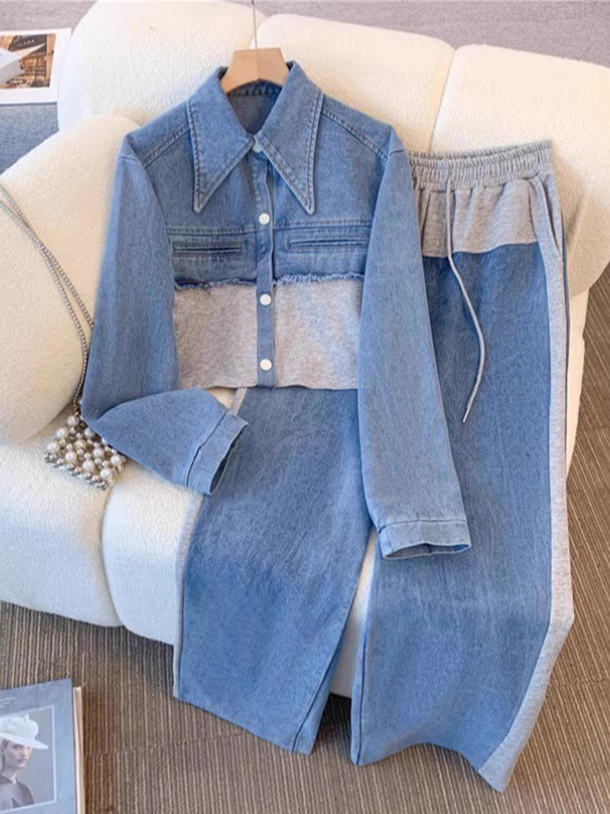 Holbrook | Cropped Jacket Set