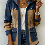 Dakota | Patchwork Hooded Jacket