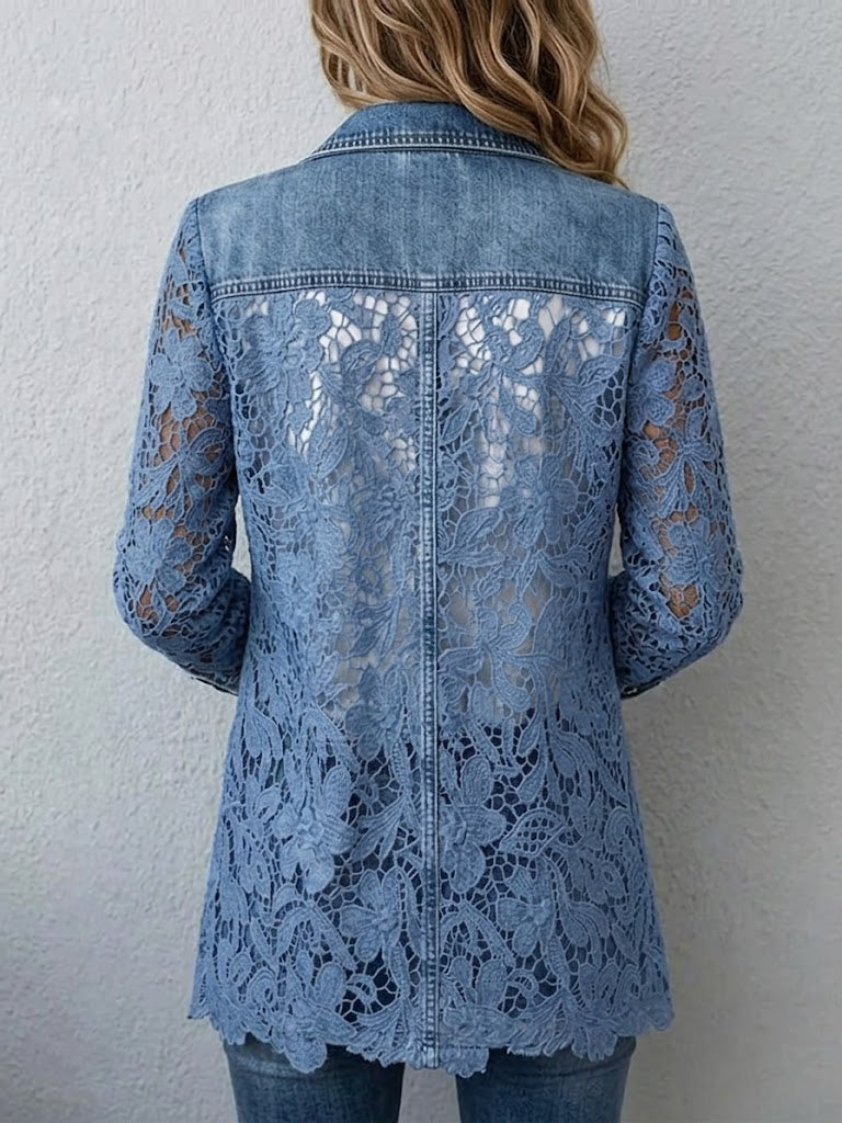Lacinda | Floral Lace Blazer