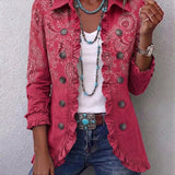 Anouk | Paisley Ruffled Jacket