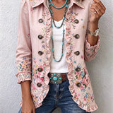 Bettany | Floral Ruffle Jacket