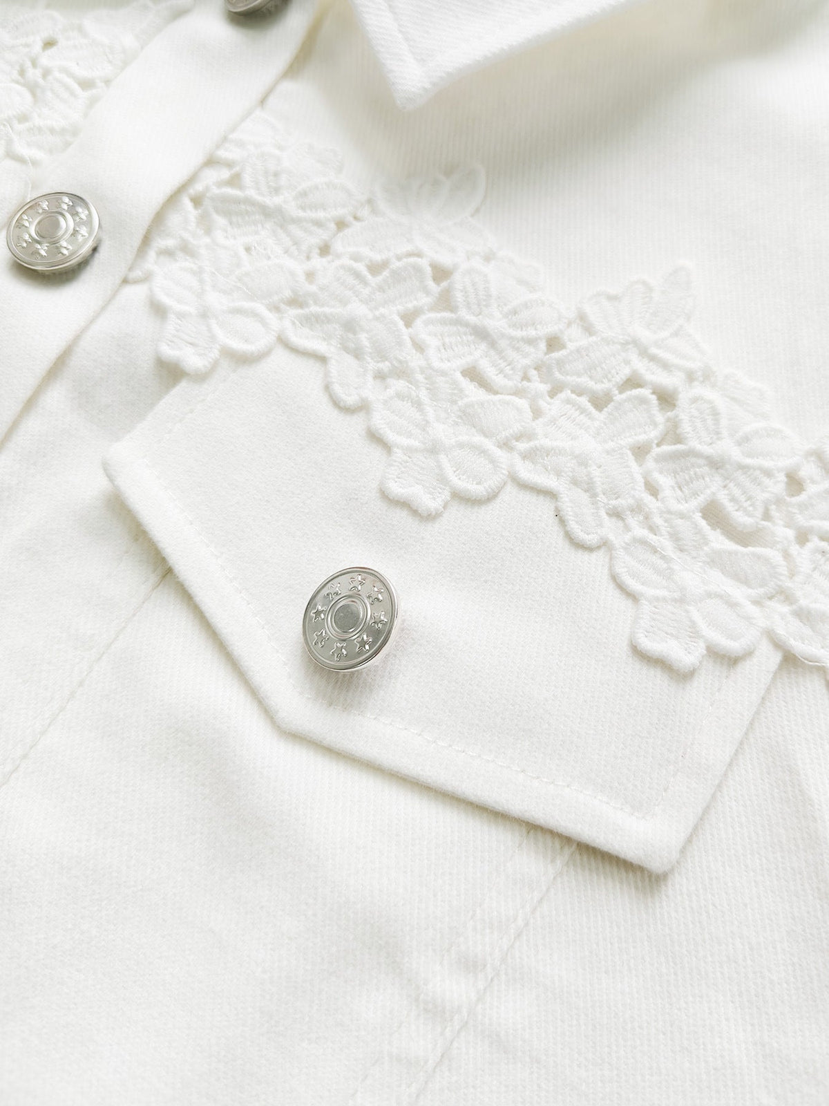 Marielle | Lace-Trim Jacket
