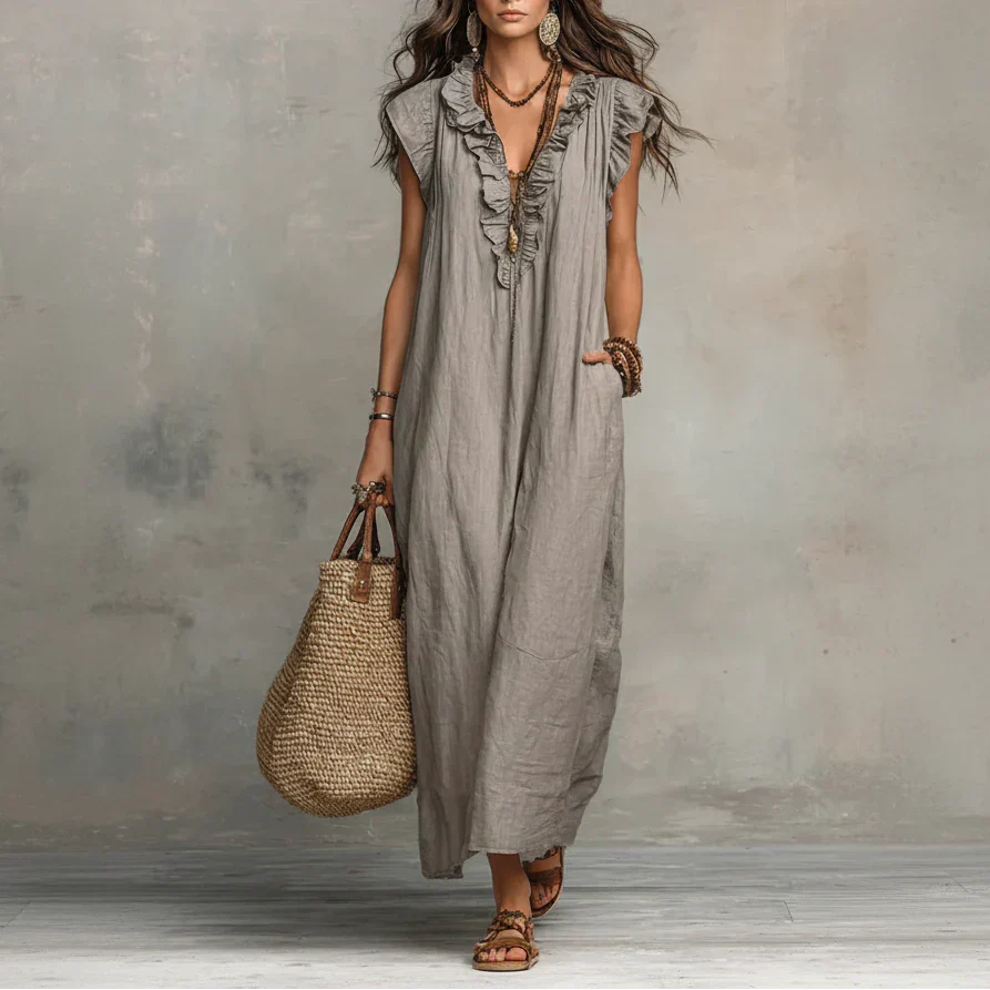 Zoey | Long Bohemian Maxi Dress