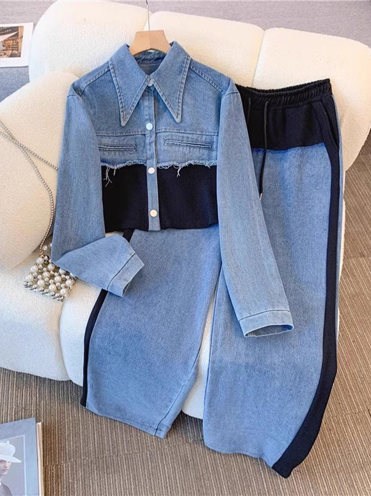 Holbrook | Cropped Jacket Set