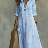 Sienna Summer Floral Maxi Dress