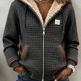 Penelope | Women's Sherpa-Lined Quilted Hooded Jacket