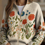 Juniper | Wildflower Meadow Zip Cardigan