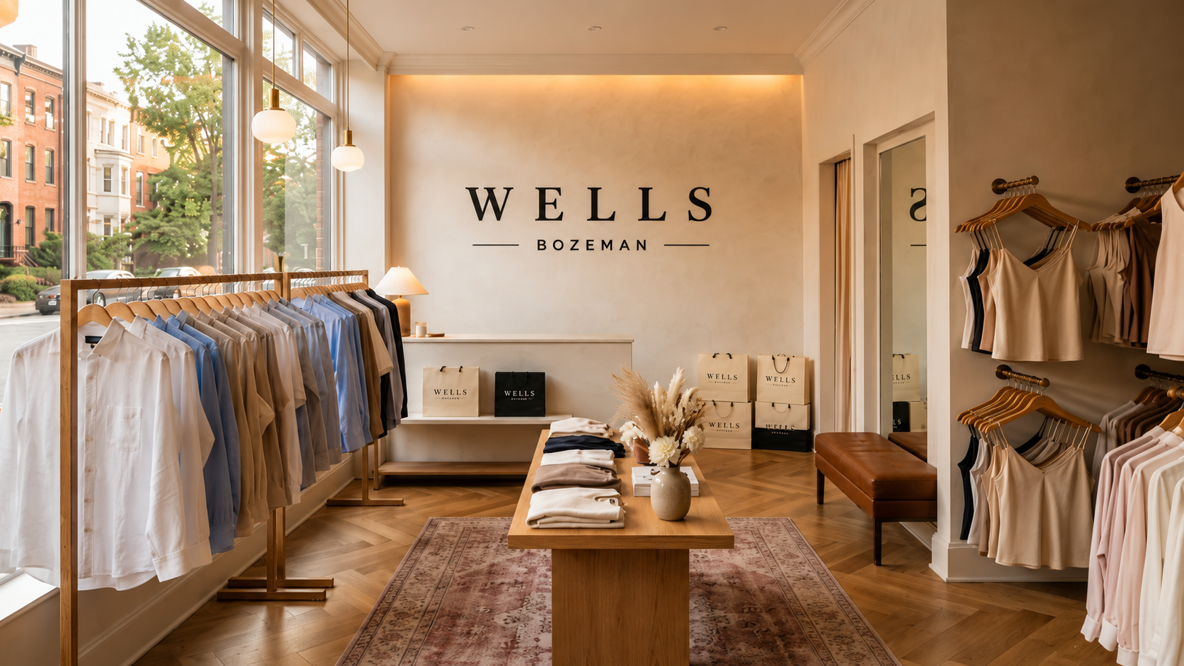 Wells Bozeman boutique interior